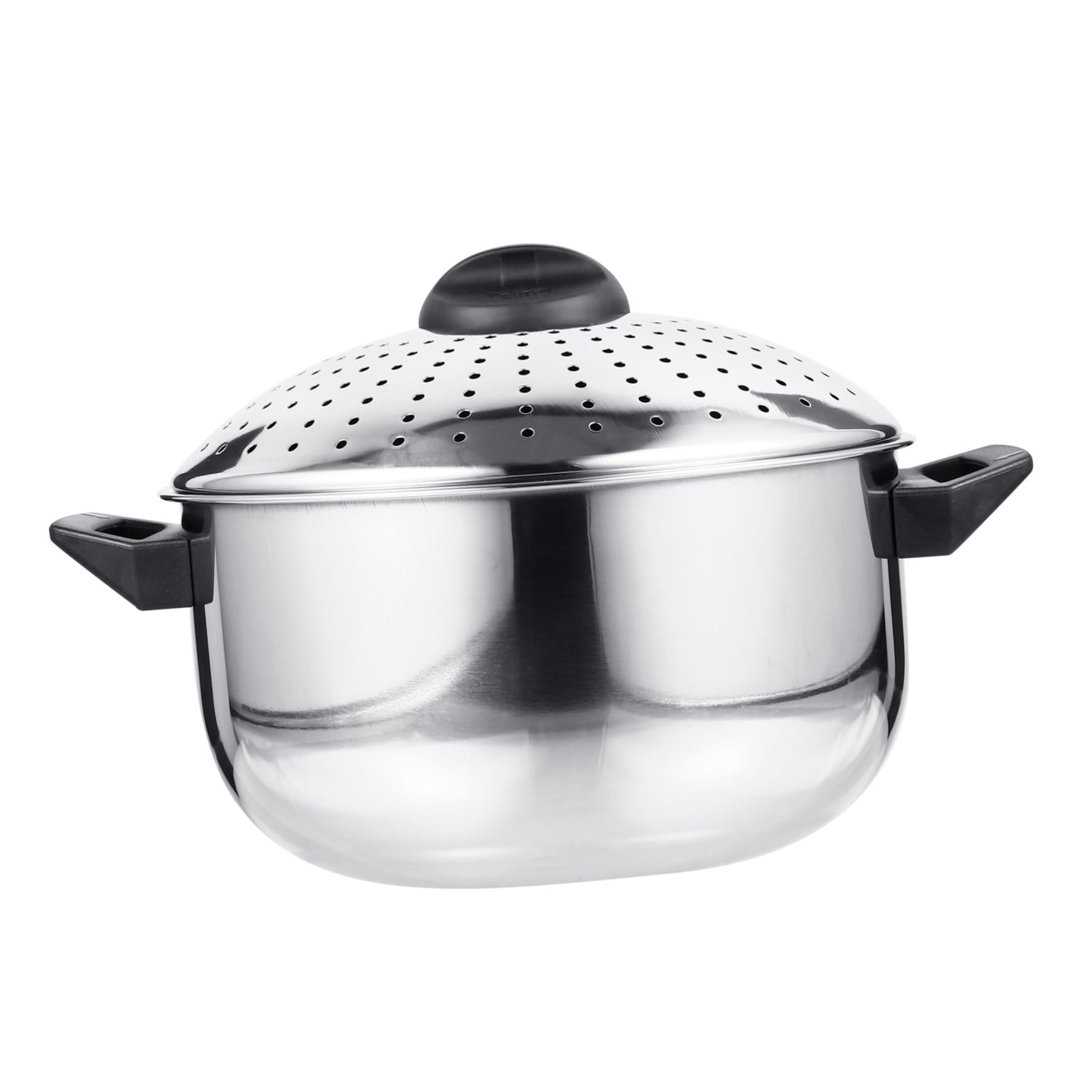Marmite à pâtes légère en inox pour éviter les douleurs et brûlures