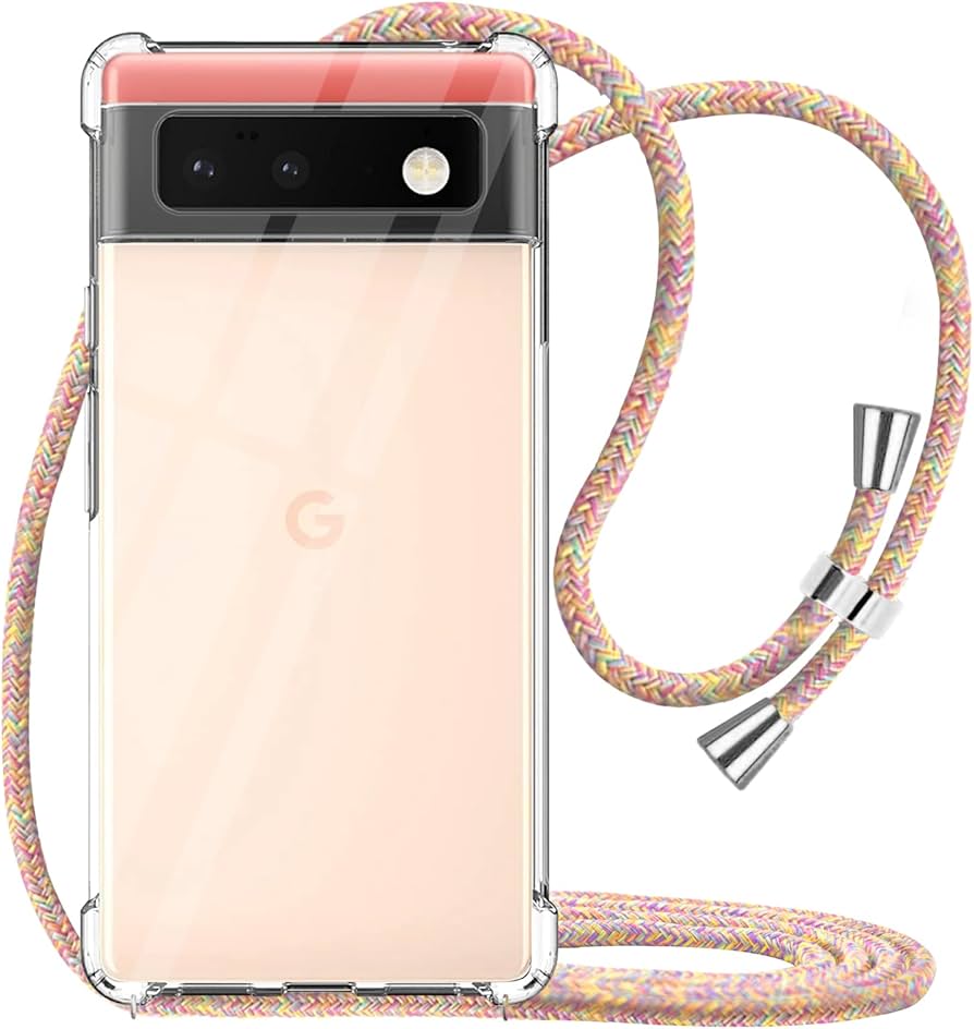 user_87549e78  YESPURE Strap Clear Case for Google Pixel 6 Adjustable