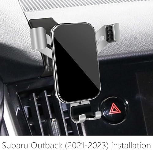Miniatura 2 de Soporte de teléfono de coche para Subaru Outback 2021 2022 2023 2024 2025 Accesorios para interiores de automóvil, mejor soporte para teléfonos
