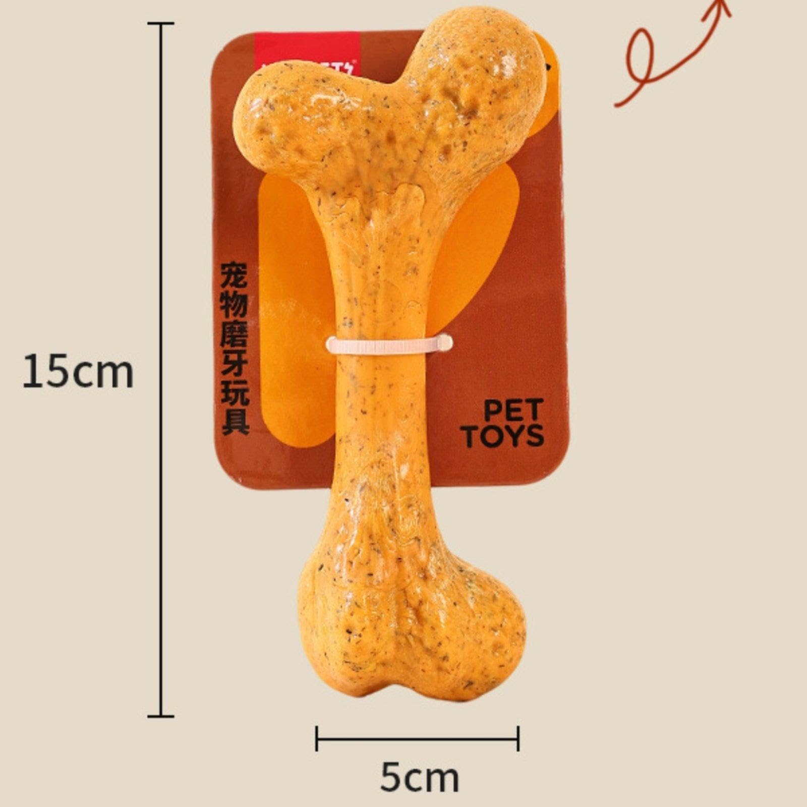Set di 5 da Masticare per Cani E Cuccioli, Realizzati in Gomma Resistente Ai, Durevole E Delicato sulle Gengive, 5 Pezzi