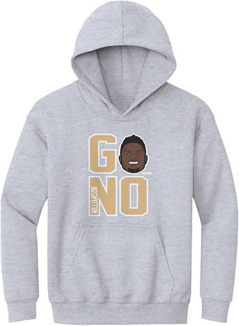 500 LEVEL Zion Williamson GO NO New Orleans Pelicans Youth Hoodie Sweatshirt