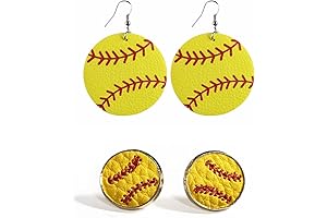 Tenghong Women Basketball Earrings