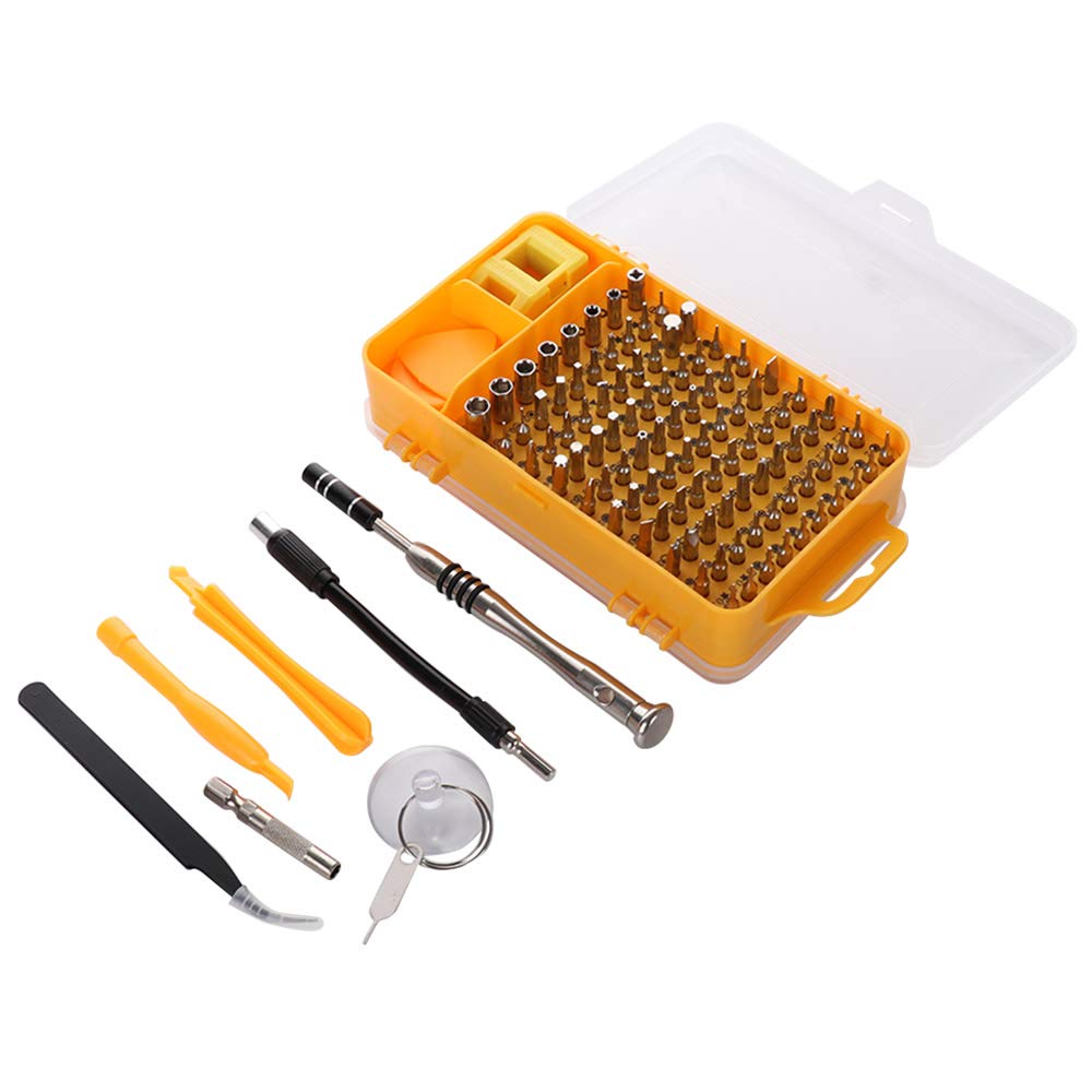108 En 1 Ensemble De Tournevis De Haute Précision Démonter Kit D’Outils De Réparation Électronique Pour Tablettes Téléphone