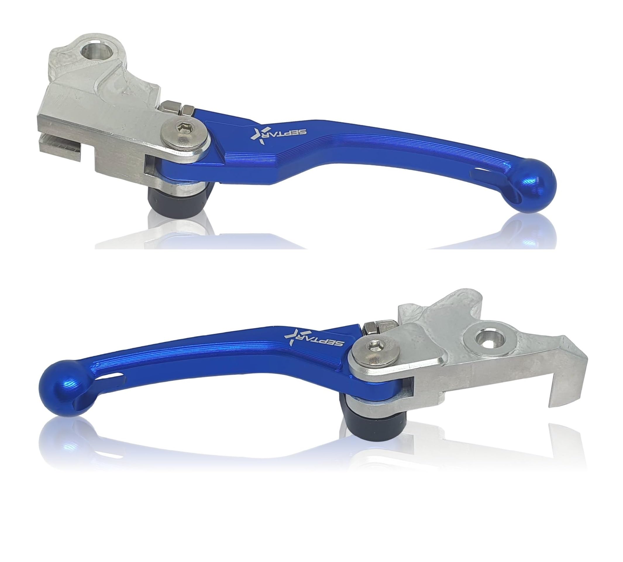 COPPIA LEVE FRENO FRIZIONE ANTIROTTURA REGOLABILI per FANTIC 50 125 performance 2020-2024 blu