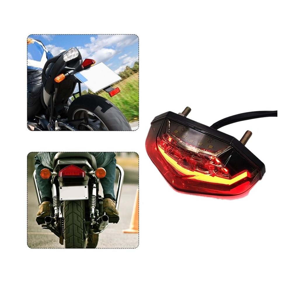 Luce arresto Freno Motociclo Indicatori Di Direzione Universali A LED Da 12 V CC Per Luci Stop Posteriori, Accessori Per Segnalazione Per Motociclette