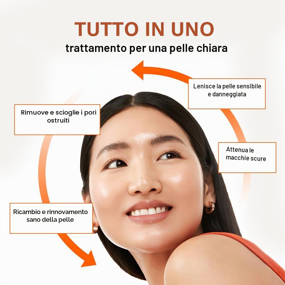 BY WISHTREND Acido Mandelico 5% Acqua di preparazione della pelle, esfoliante delicato per la pelle del viso, ideale per pelli sensibili | Aiuta i pori ostruiti e la pigmentazione (4,1 Fl Oz (1))