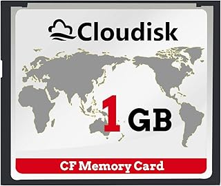 Cloudisk Compact Flash CF Card Memory Cards High Speed CompactFlash Reader Camera Card for DSLR (1GB)