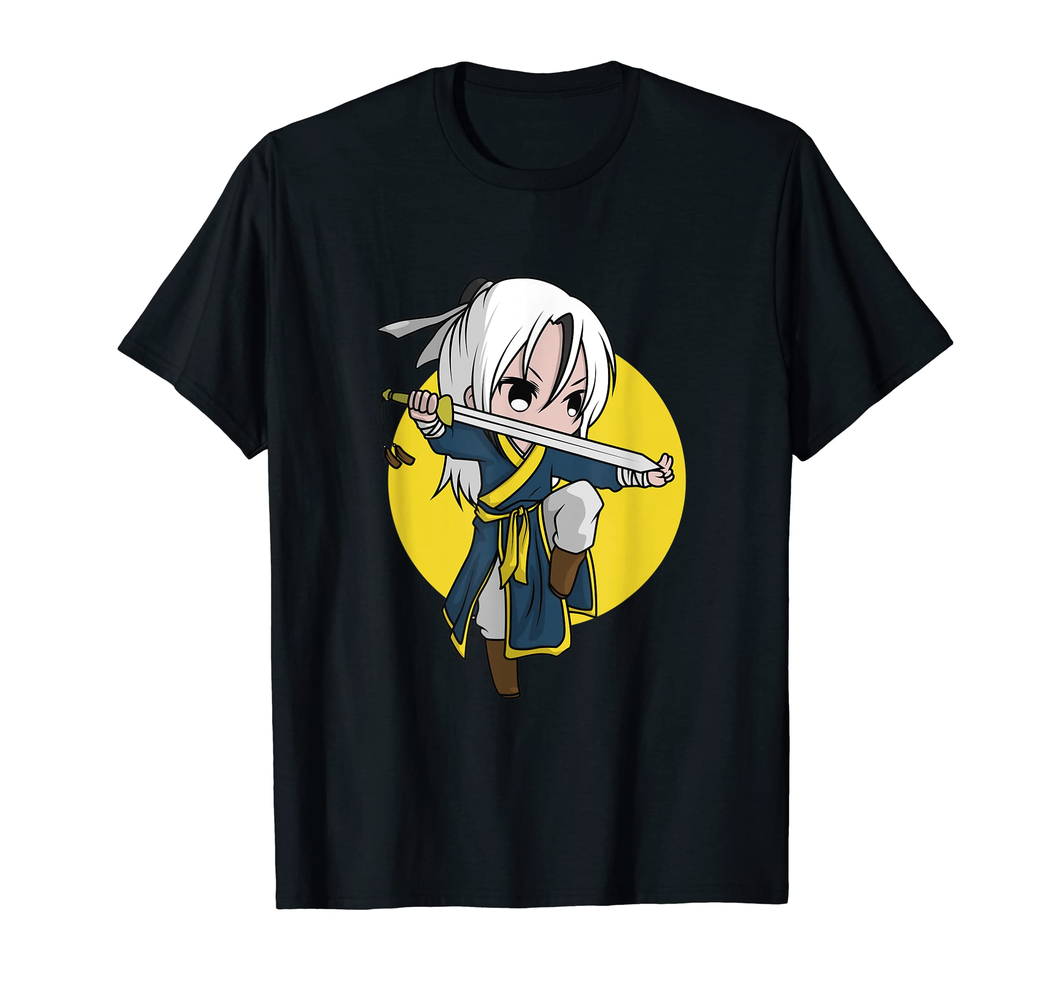 Chibi Ninja Warrior Japanese Martial Arts GiftJapanese Martial Arts Chibi Ninja T-Shirt