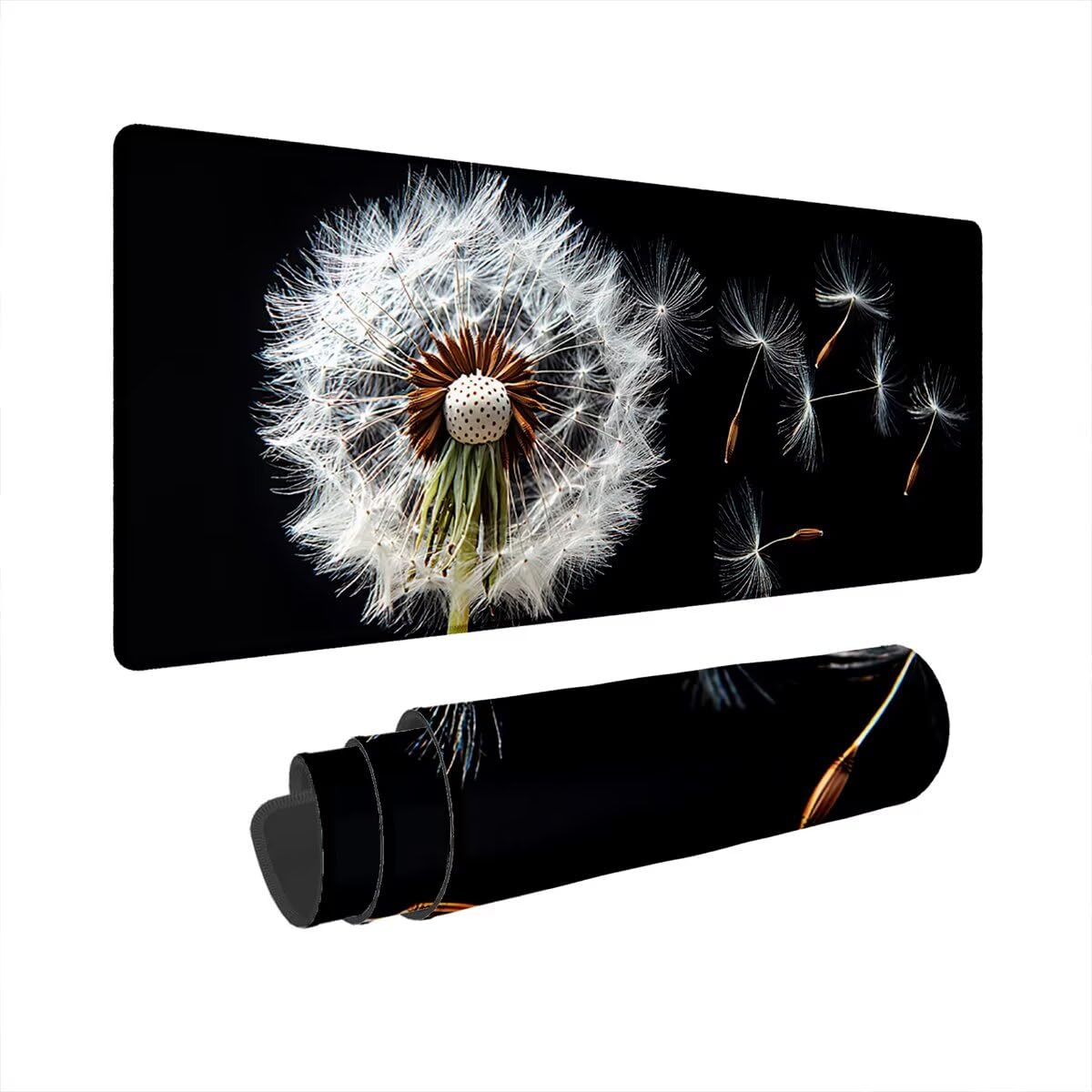 Duża czarna podkładka pod mysz 1200 x 600 mm do gier akcesoria wodoodporna antypoślizgowa podkładka pod mysz ze szwami na krawędziach podkładka pod mysz akcesoria biurowe do gier komputerowych