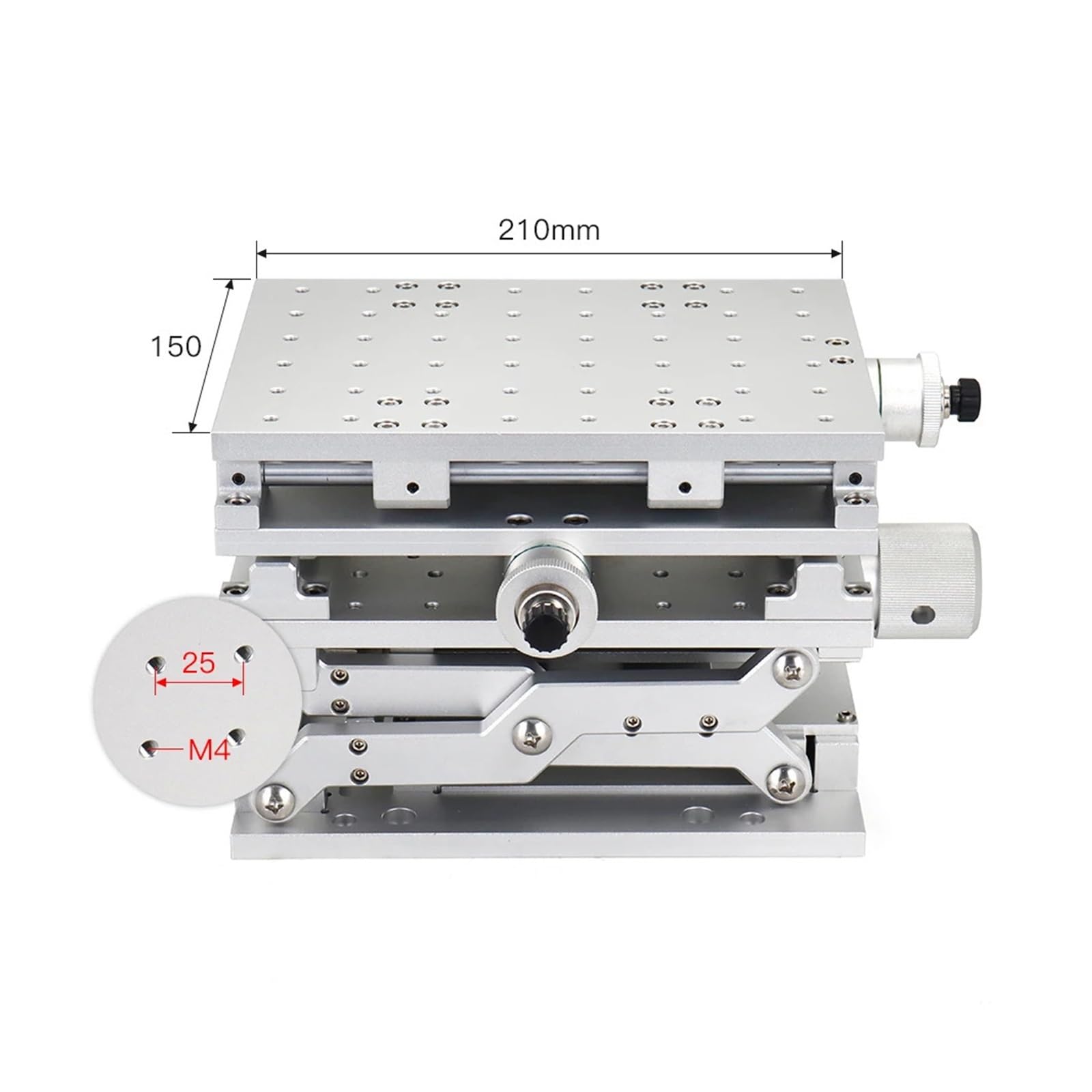 Amazon.com: DEBLAN Moving Table 210x150x155MM 3D XYZ Axis 3 Axis