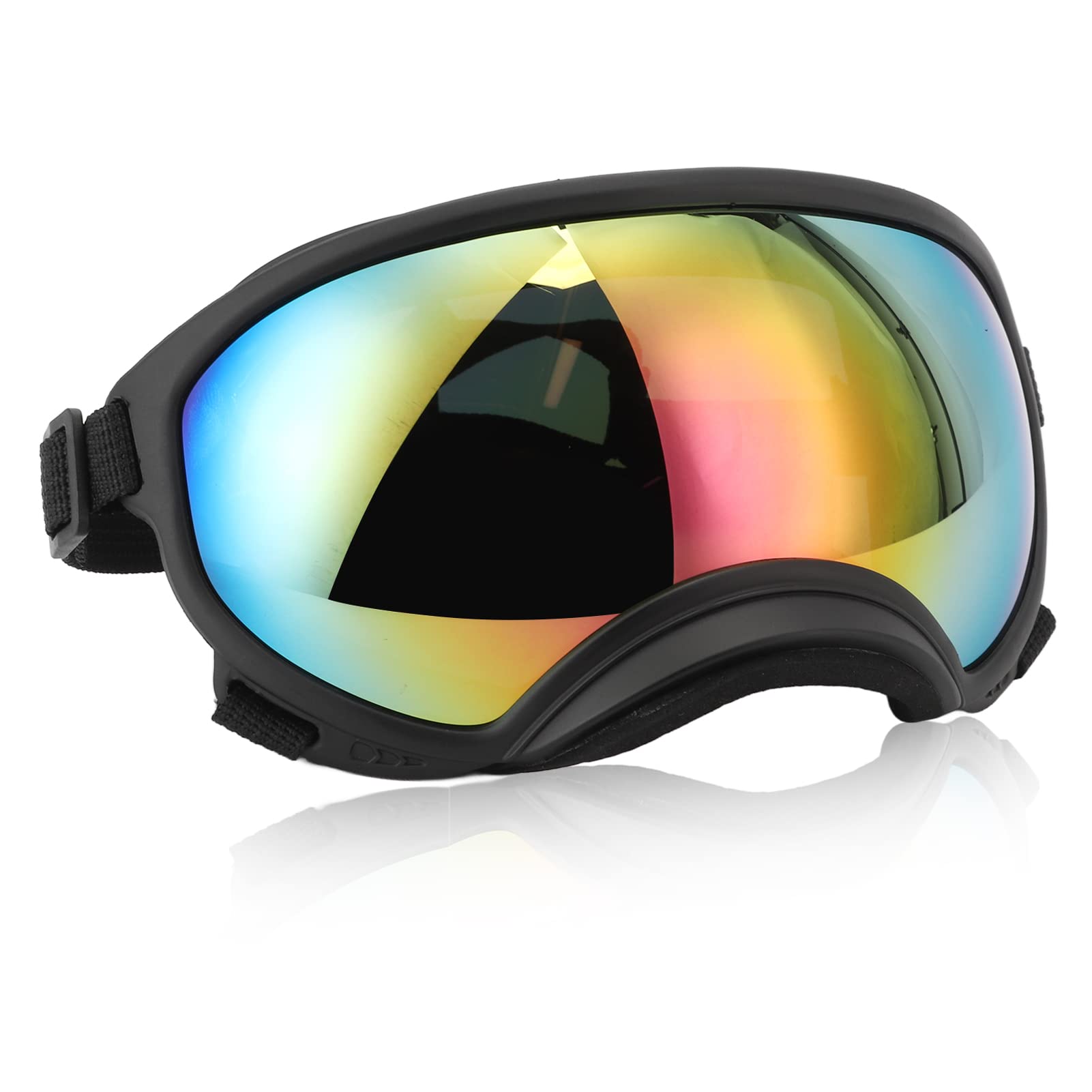 Hunde Sonnenbrille - PC und TPU Mit Elastischem Rahmen Hundebrille für Hunde