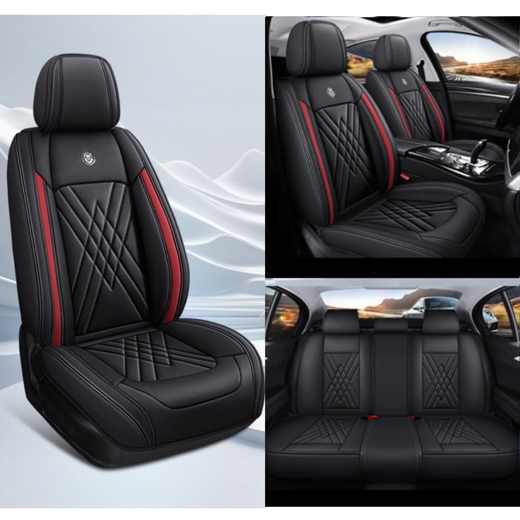Fundas Asientos Coche para Hyundai Tucson 2010-2025 5 plazas, Delanteros Y Traseros Funda Asiento Protector Impermeable Cómodo Interior(B)