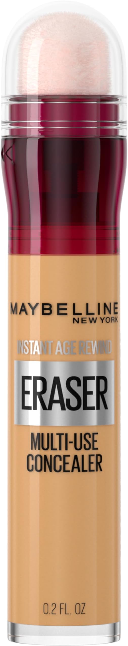 Maybelline Instant Age Rewind Eraser Dark Circles Treatment Multi-Use Concealer, 144, 1 Count (Packaging May Vary)