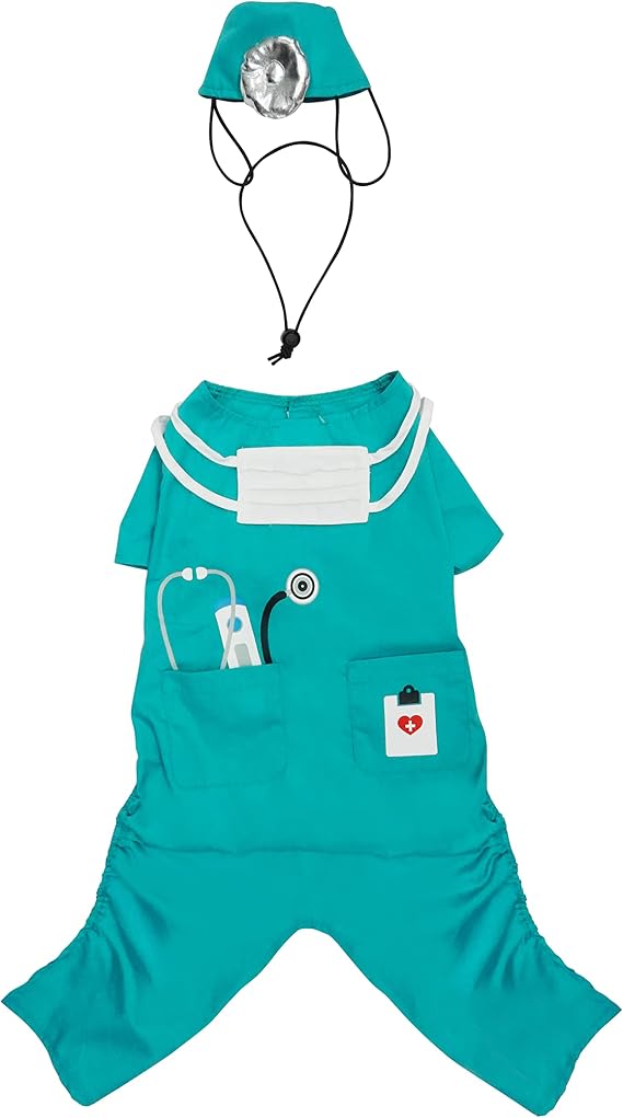Nurse Dog Costume, Small