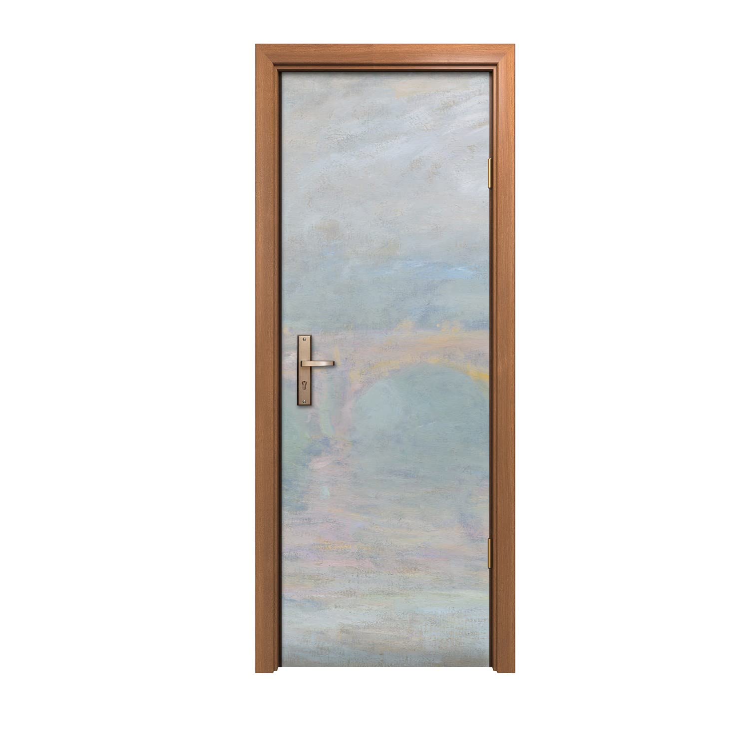 Autocollant de porte design Waterloo pour sublimer l'ambiance de votre salon