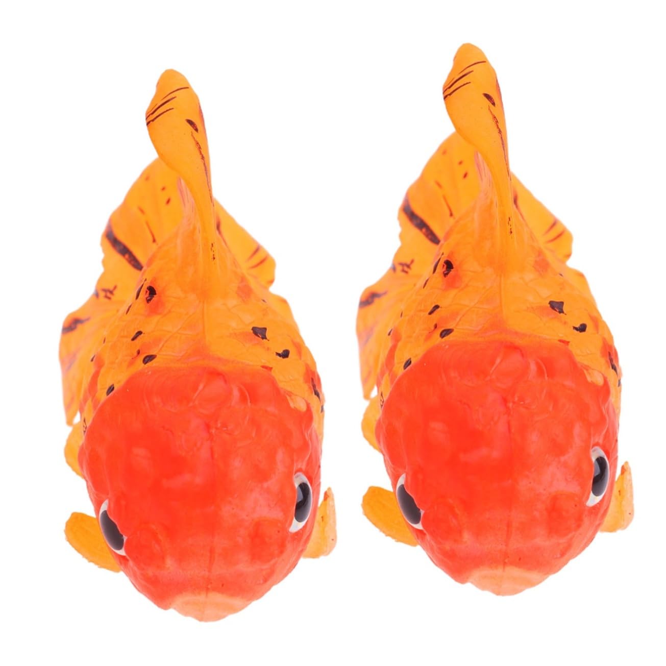 COSMEVIVI 2pcs Aquarium Fish Decoration Fake Goldfish Fish Tank Decoration Simulated Aquarium Fake Fish Imitation Fish Betta Fish Accessories Ocean Fish Bowl Decorations Silicone Fish