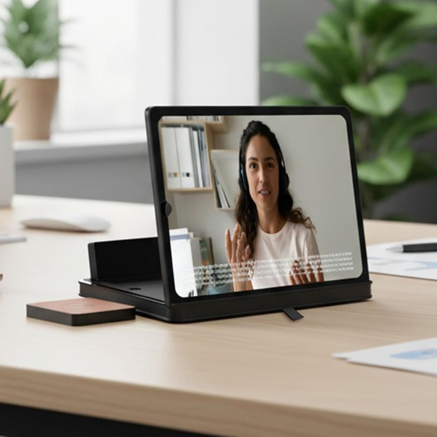 Phone Screen Magnifier | High Definition Portrait-Landscape - Cell Phone Screen Enlarger | for College Students Adults Women Men Elderly Home Living Room Bedroom Study Room Dorm