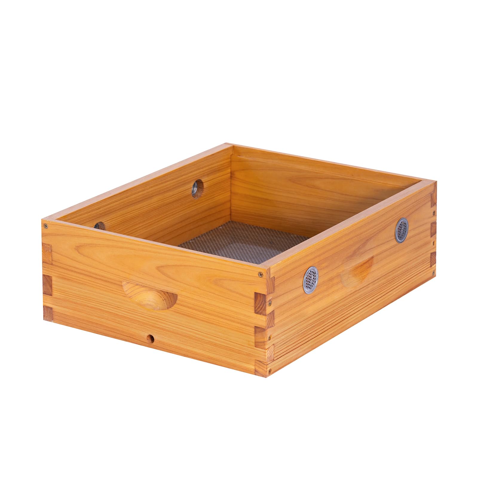 BeeCastle Scatola Trapuntata Per Alveare Invernale, Assemblata, In Abete, Con 4 Fori Di Ventilazione, Per Langstroth 10 Telai