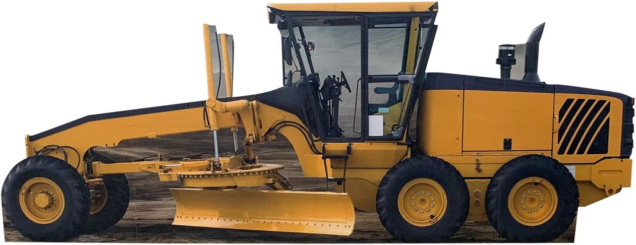 Cardboard People Construction Grader Life Size Cardboard Cutout Standup