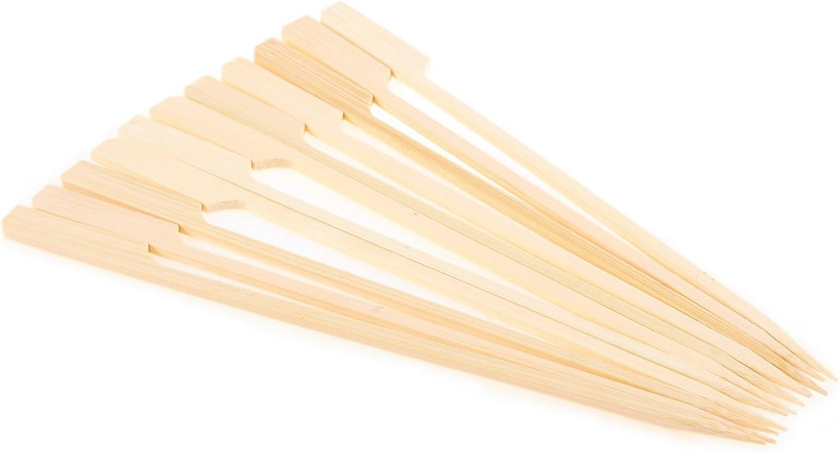 Juvale 200-Pack Bamboo Kabob Skewers – 7 Inches Wooden Skewer Sticks, Grill Skewers, BBQ Sticks : Patio, Lawn & Garden
