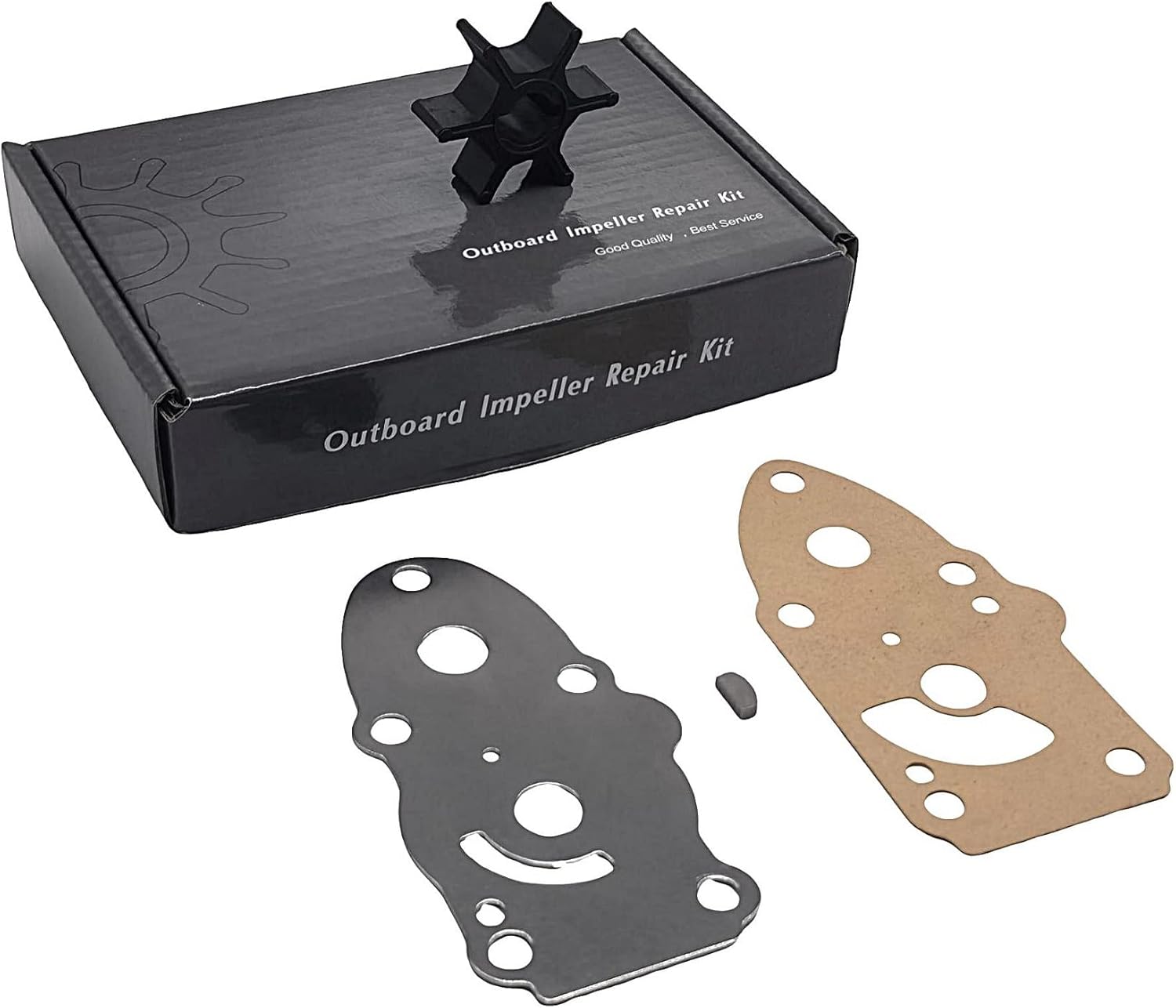 𝟏𝟕𝟒𝟎𝟎𝟗𝟖𝟓𝟓𝟏 Water Pump Impeller 𝐒𝐞𝐫𝐯𝐢𝐜𝐞 𝐊𝐢𝐭 for 𝐒𝐮𝐳𝐮𝐤𝐢 𝟐 𝐒𝐭𝐫𝐨𝐤𝐞 𝟔 𝟖 𝐇𝐏 𝐃𝐓𝟔 𝐃𝐓𝟖 Outboards Motor 17400-98550 17400-98551 Models Sierra 18-3259