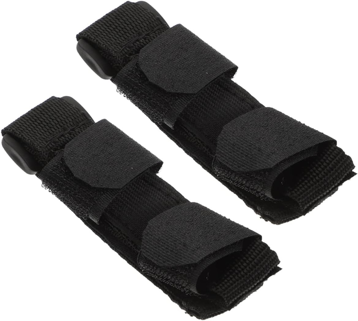 GLEAVI 8pcs Adaptive Utensils Fixing Strap Holder for Elderly Hand Grip Multi-use