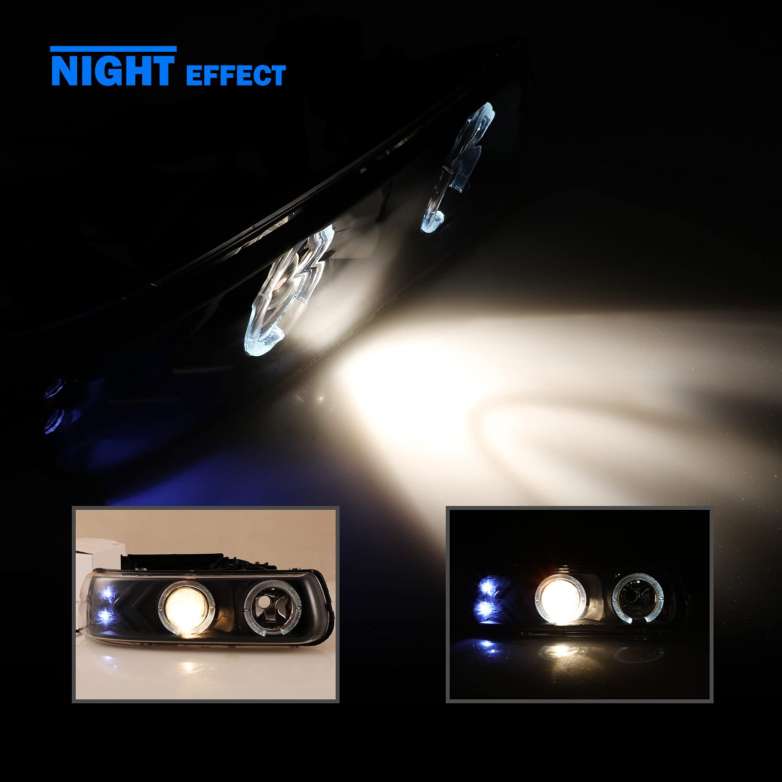 タホ　ヘッドライト　2000年以降用 71bkVyaf7qL._AC_UF350,