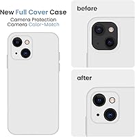 Vista 699 de FireNova Designed for iPhone 13 Pro Max Case, Silicone [Camera Protection] Phone Case with [2 Screen Protectors], Soft Anti-Scratch Microfiber Deep