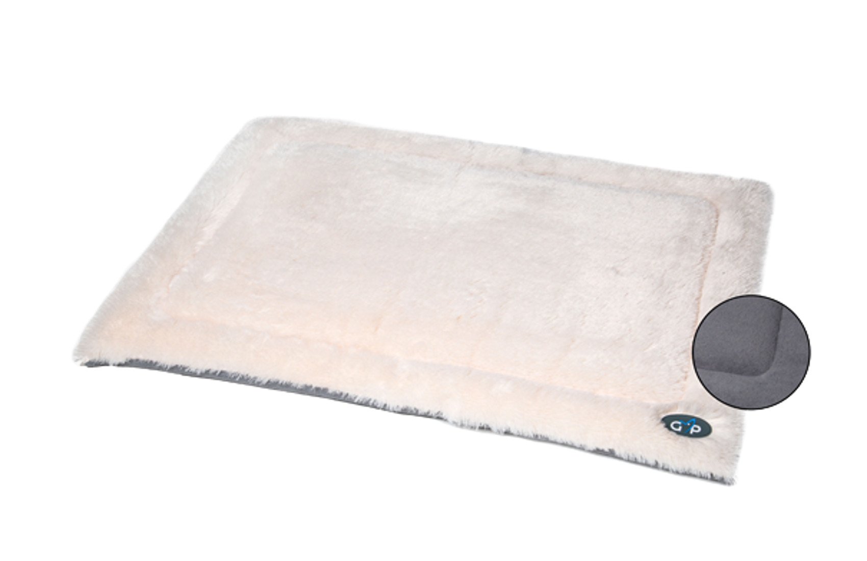 Gor Pets Nordic Crate Mat for Dog, Medium, Grey