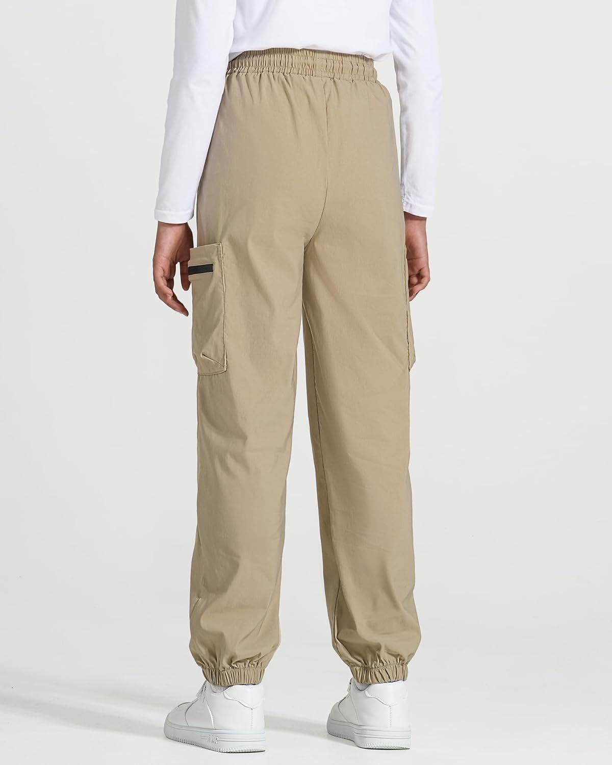 Boys Girls Cargo Pants Kids Water Resistant Hiking Pants Quick Dry Lightweight - Image 4