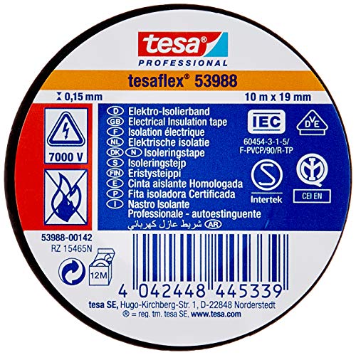 Propac Z-NPA1910N, Nastro Isolante in PVC, Tesa