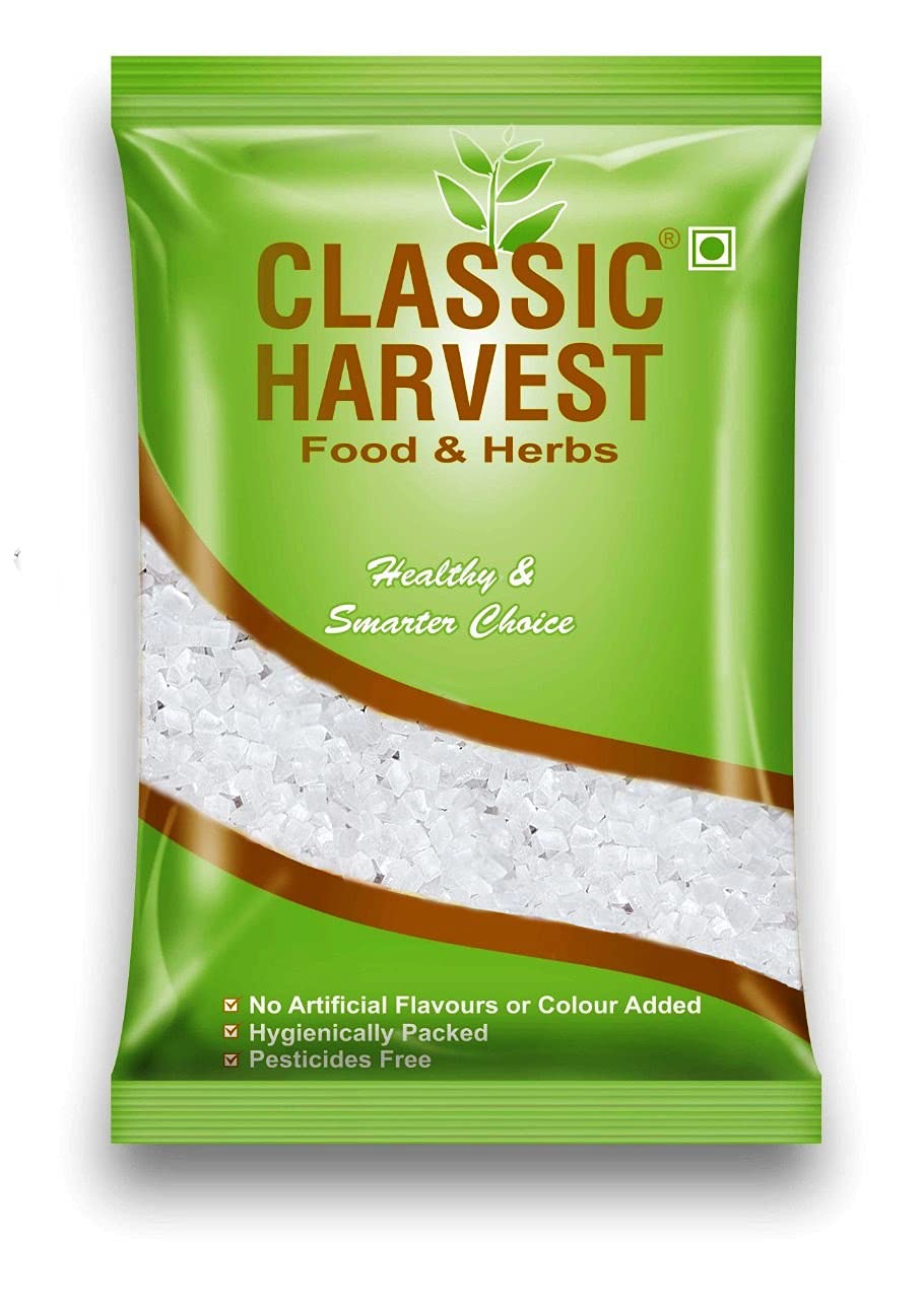 CLASSIC HARVEST Mishri / Misri Dana / Crystal Sweet Candy / Crystal Sugar 500g