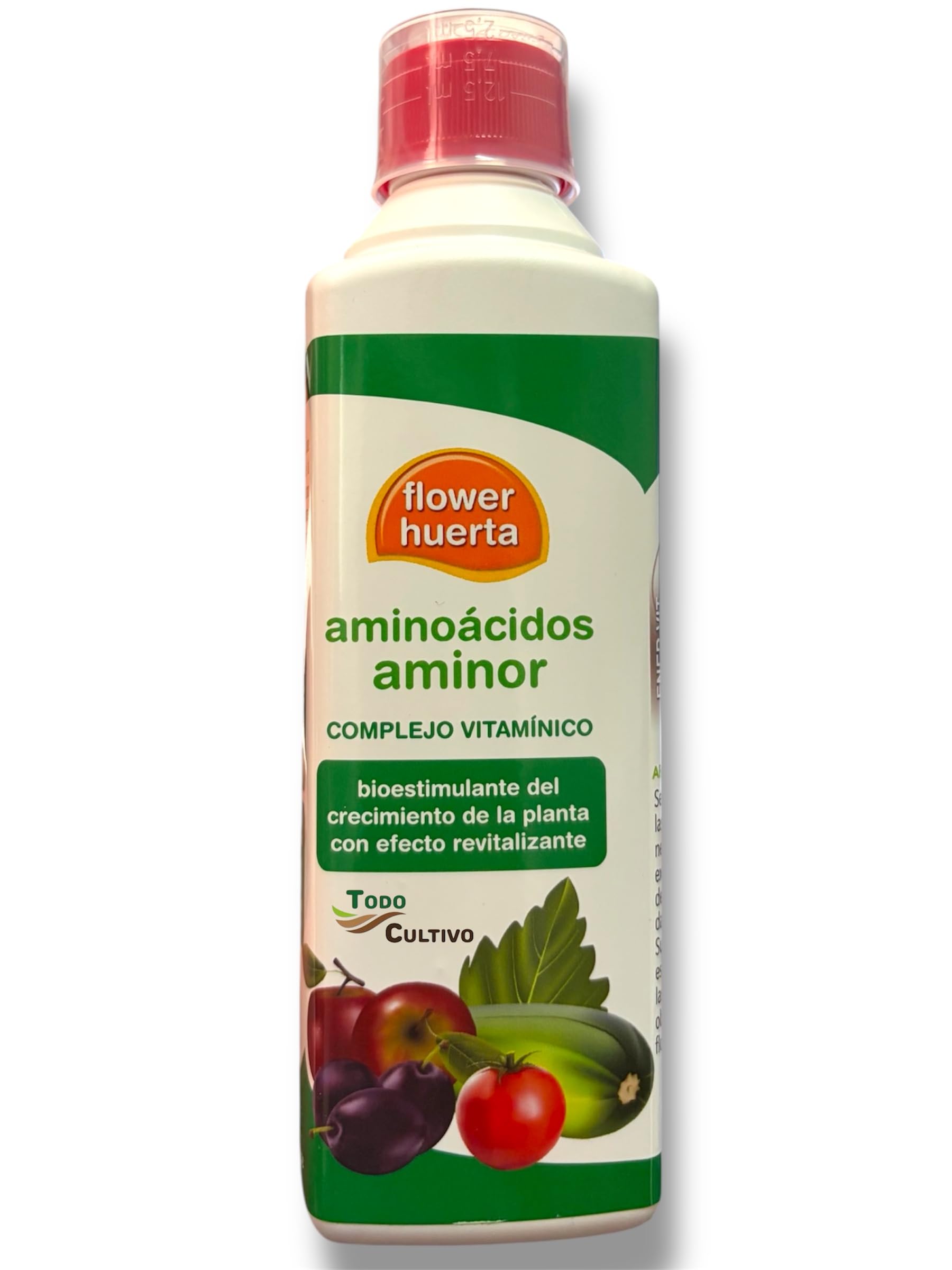 AMINOACIDO ABONO FOLIAR Aminor. 400 ML. Bioestimulante del Crecimiento de Plantas y Cultivos.