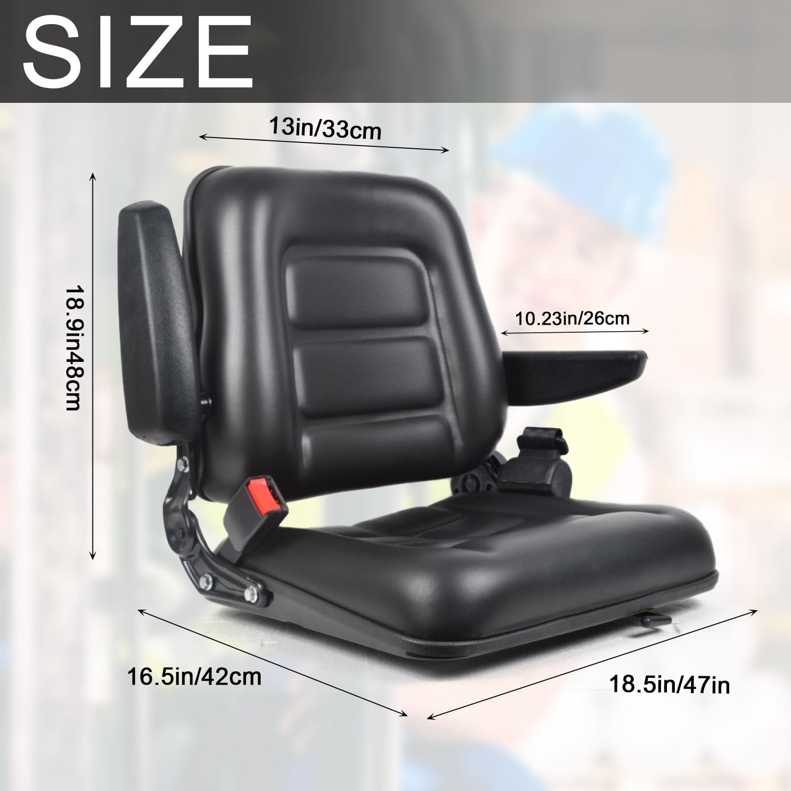 Sedile Universale Per Carrello Elevatore, Sedile Del Trattore