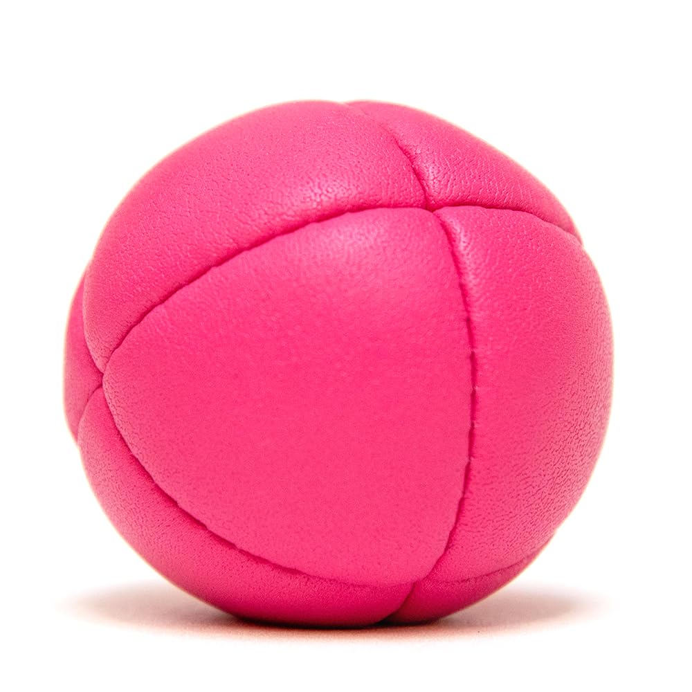 Infinity Juggling Ball - różowa (ręcznie wykonana w UE, używana przez Pro Jugglers, zawiera aplikację do nauki sztuczek)