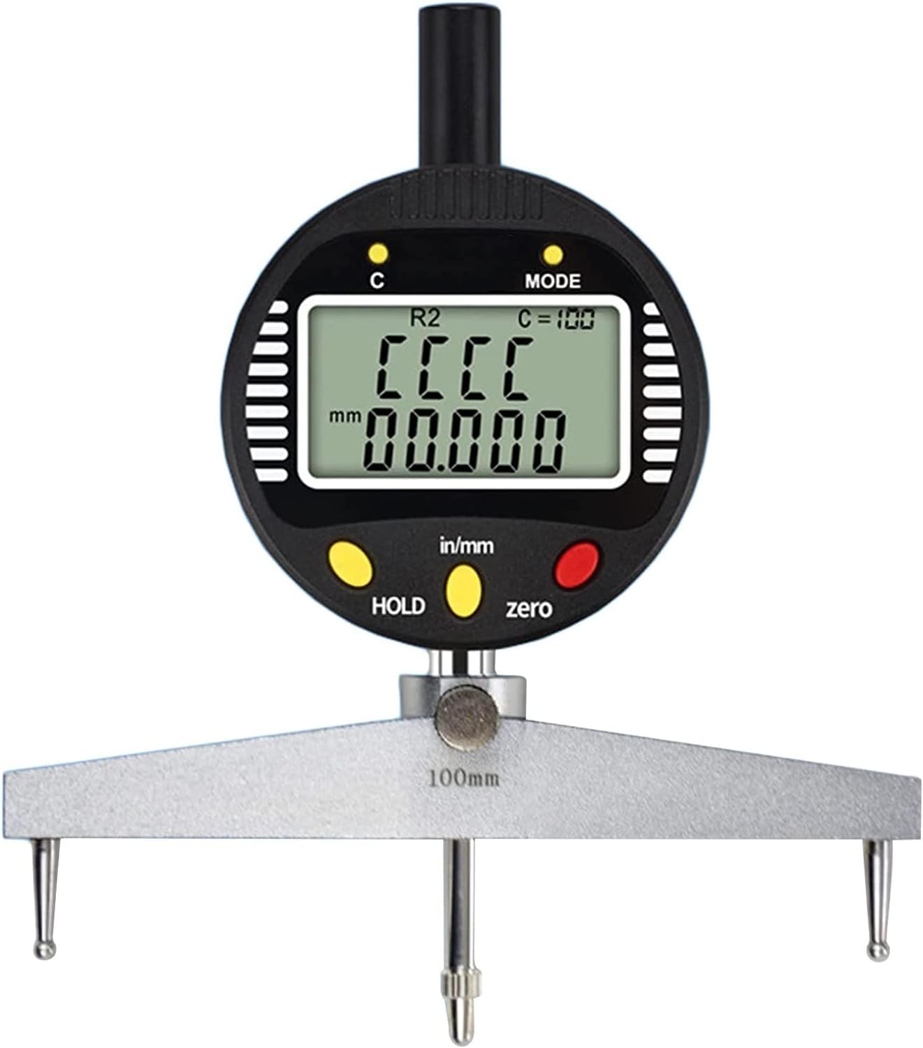 LENFUN Electronic Inside and Outside Radius Gage, High Accuracy Radius