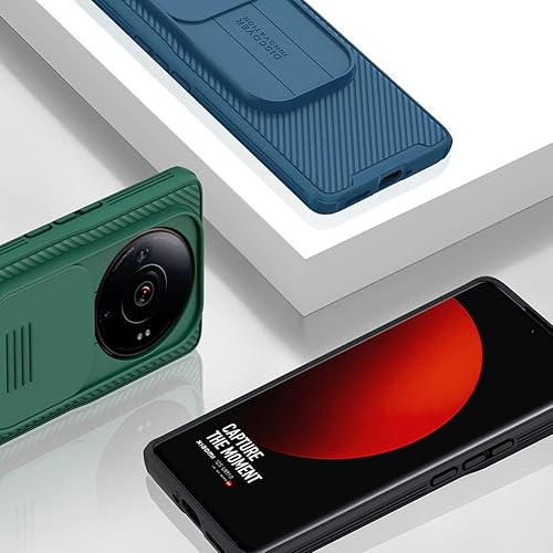 Miniatura 5 de Funda para Xiaomi 12S Ultra, funda para teléfono Xiaomi 12s Ultra con protector de cámara deslizante Funda protectora rígida PC TPU Slim Rugged