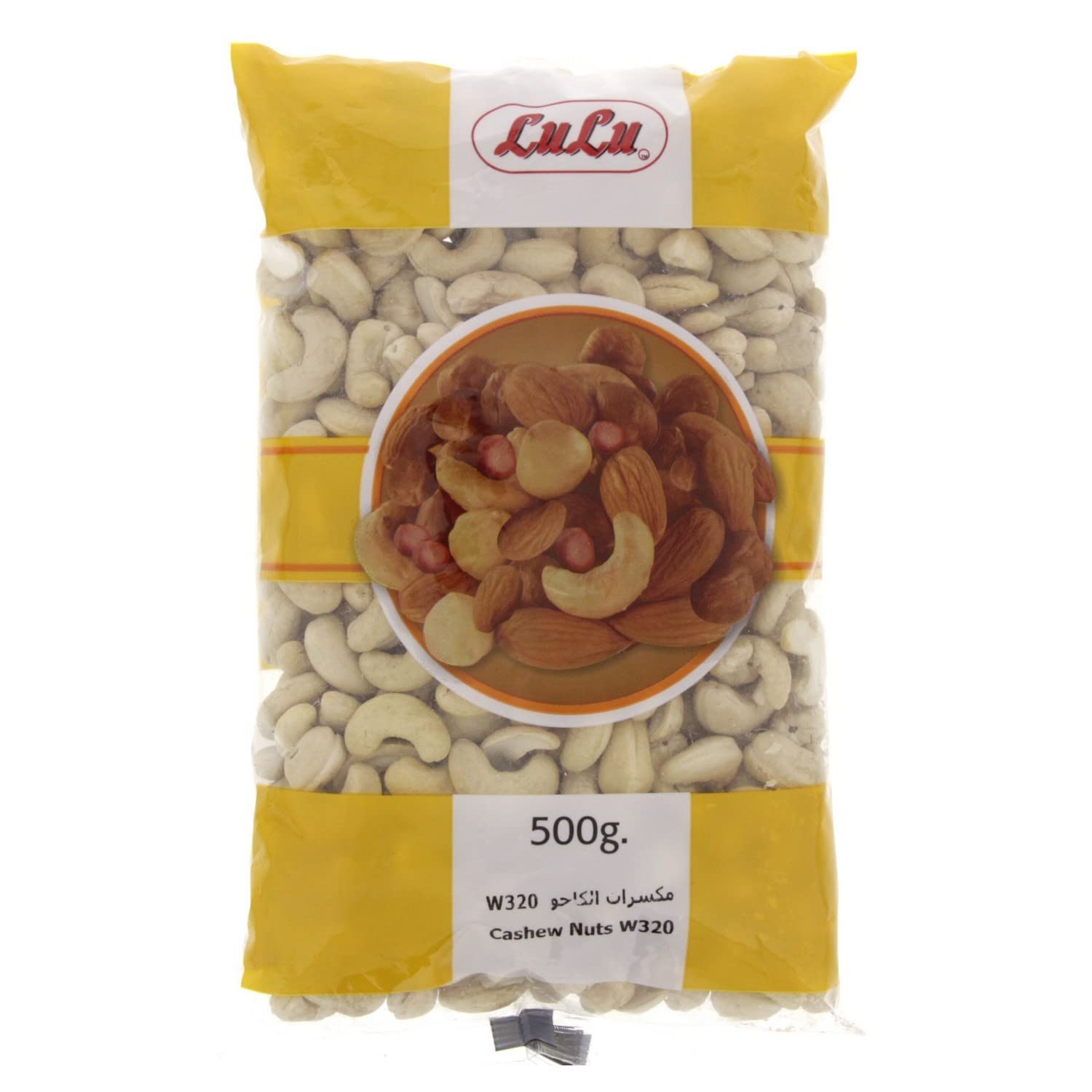 LuLu Cashew Nuts W320 500g