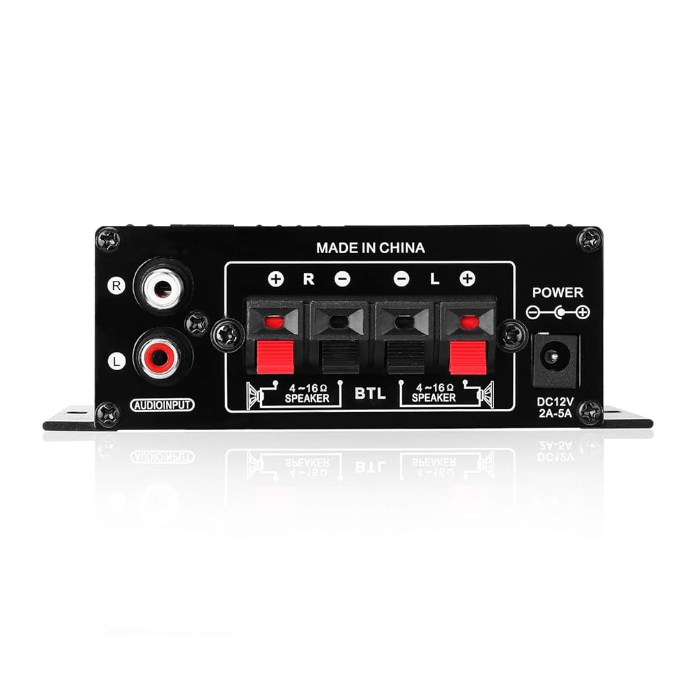 Amazon.co.jp: Snsowed パワーアンプ Hifi ステレオ 2.0