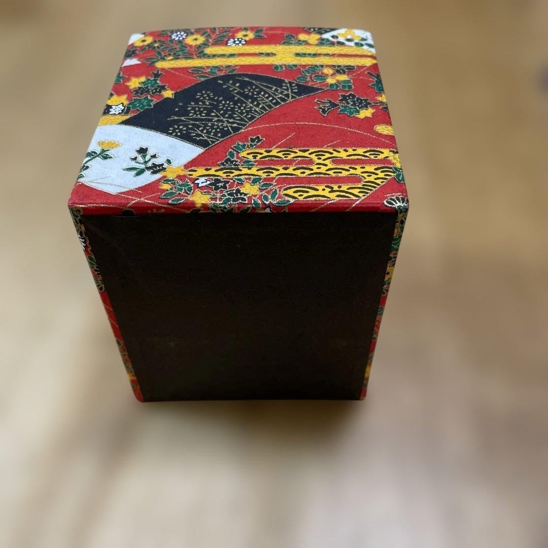 Amazon.co.jp: 民芸 和たんす 三段引出し レトロ 小物入れ 和紙工芸 