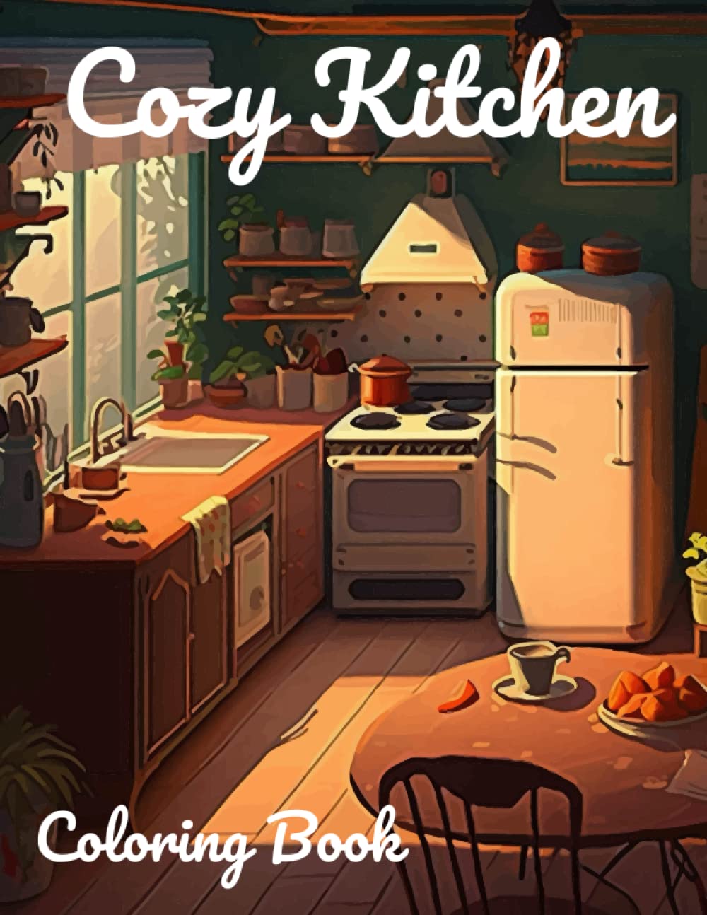 Amazon.com: Cozy Kitchen Coloring Book (Amazing Cozy Kitchen): 9798388501585: Eilers, Melanie: Books