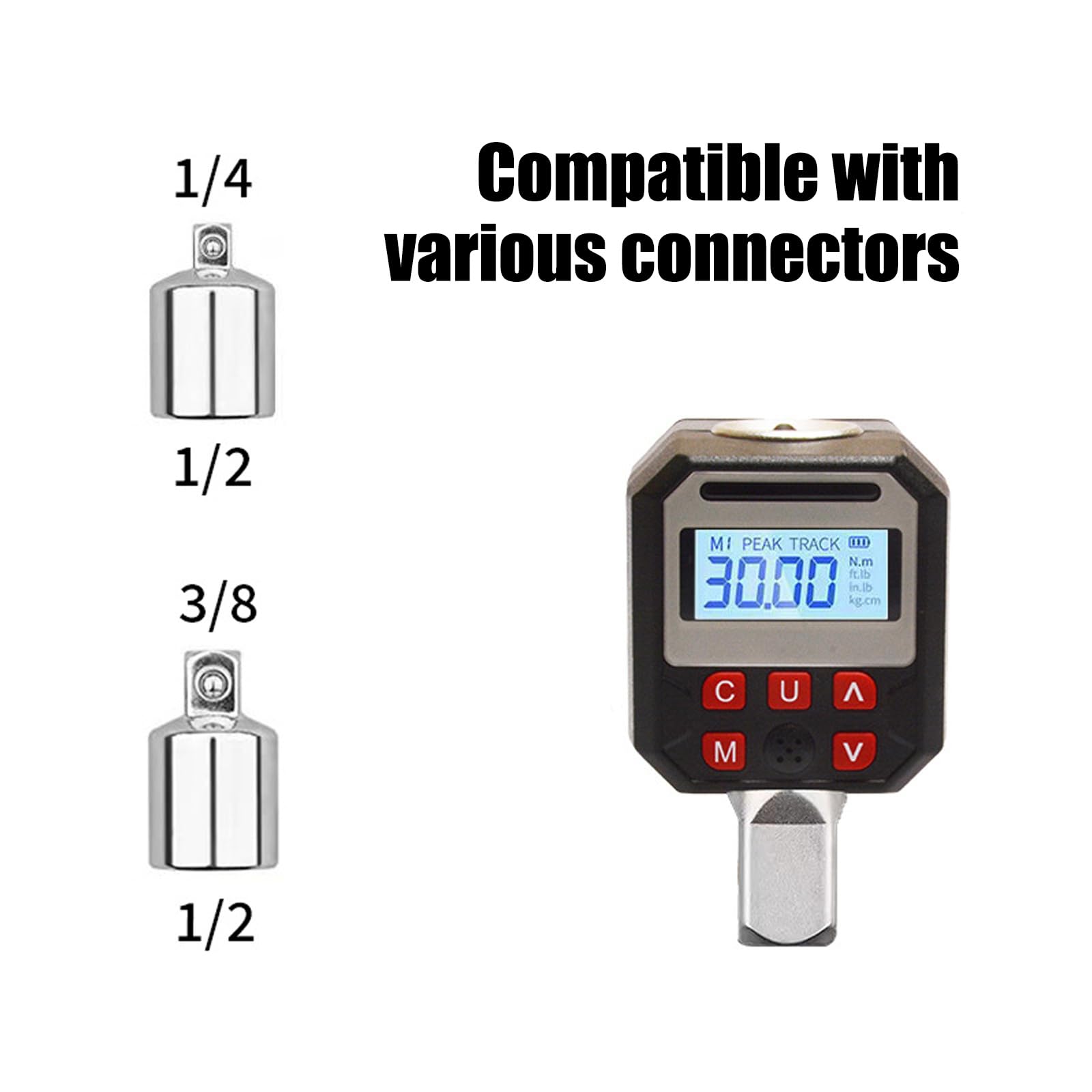 6 contatori digitali, da 1,5 a 30 Nm, 6,8 135