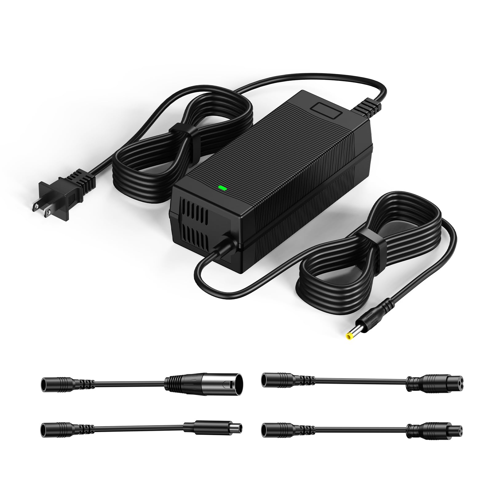 Amazon.com: WUKUR 54.6V 2A Electric Scooter Charger 5 Connectors