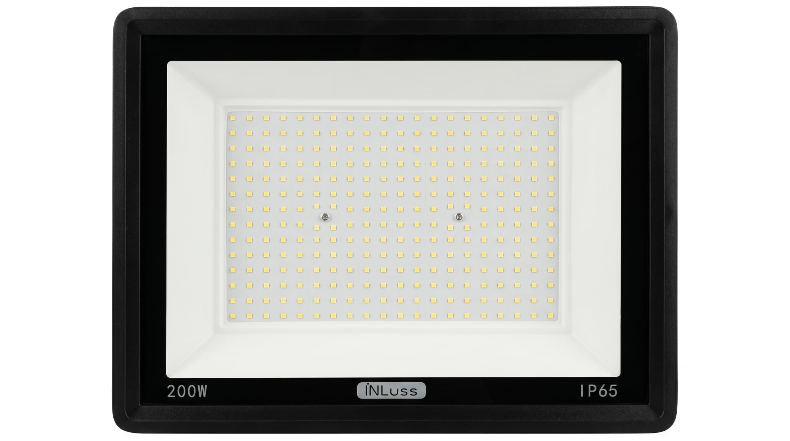 Foco LED Exterior 200W Pack 4, Proyector LED IP65, 20000 Lúmenes Blanco Frío 6500K, Certificado CE con Informe de Laboratorio, para Pista Pádel Parking Nave