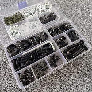 ZAPORA Motorrad Verkleidung Schrauben Set Type A