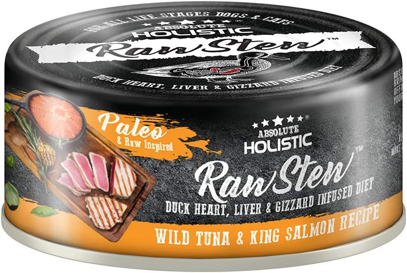 Absolute Holistic RawStew - Wild Tuna & King Salmon Recipe 80g