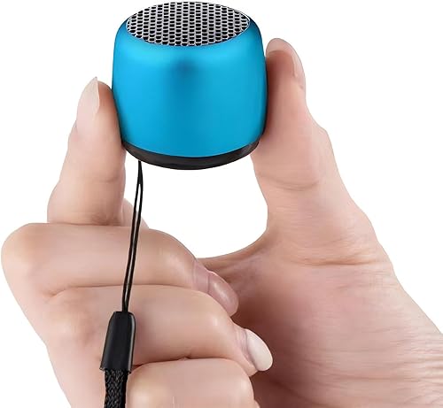 El mejor mini altavoz Bluetooth portátil con sonido HD y graves I Altavoces inalámbricos Bluetooth más pequeños para teléfonoPCtableta I Foto Selfie