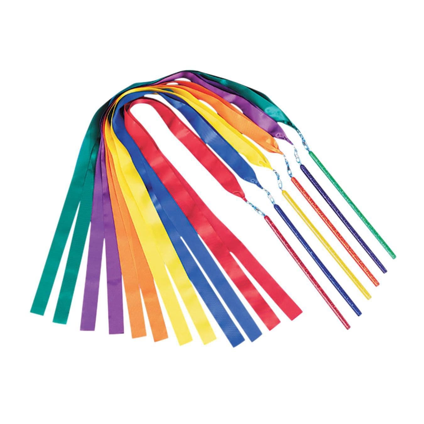 Spectrum Ribbon Wands, 72"L