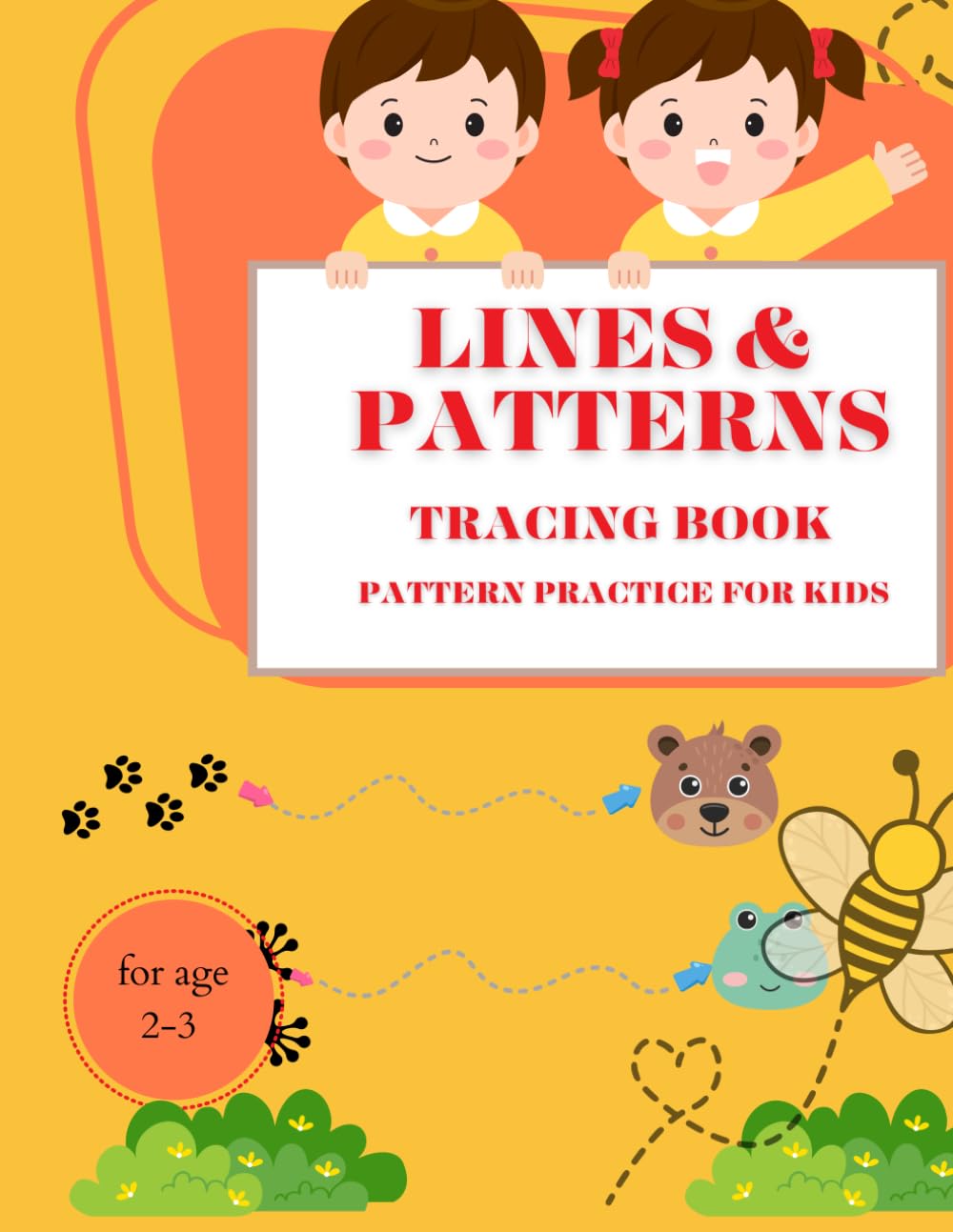 Lines & Patters Tracing Book: Pattern Practice for Kids