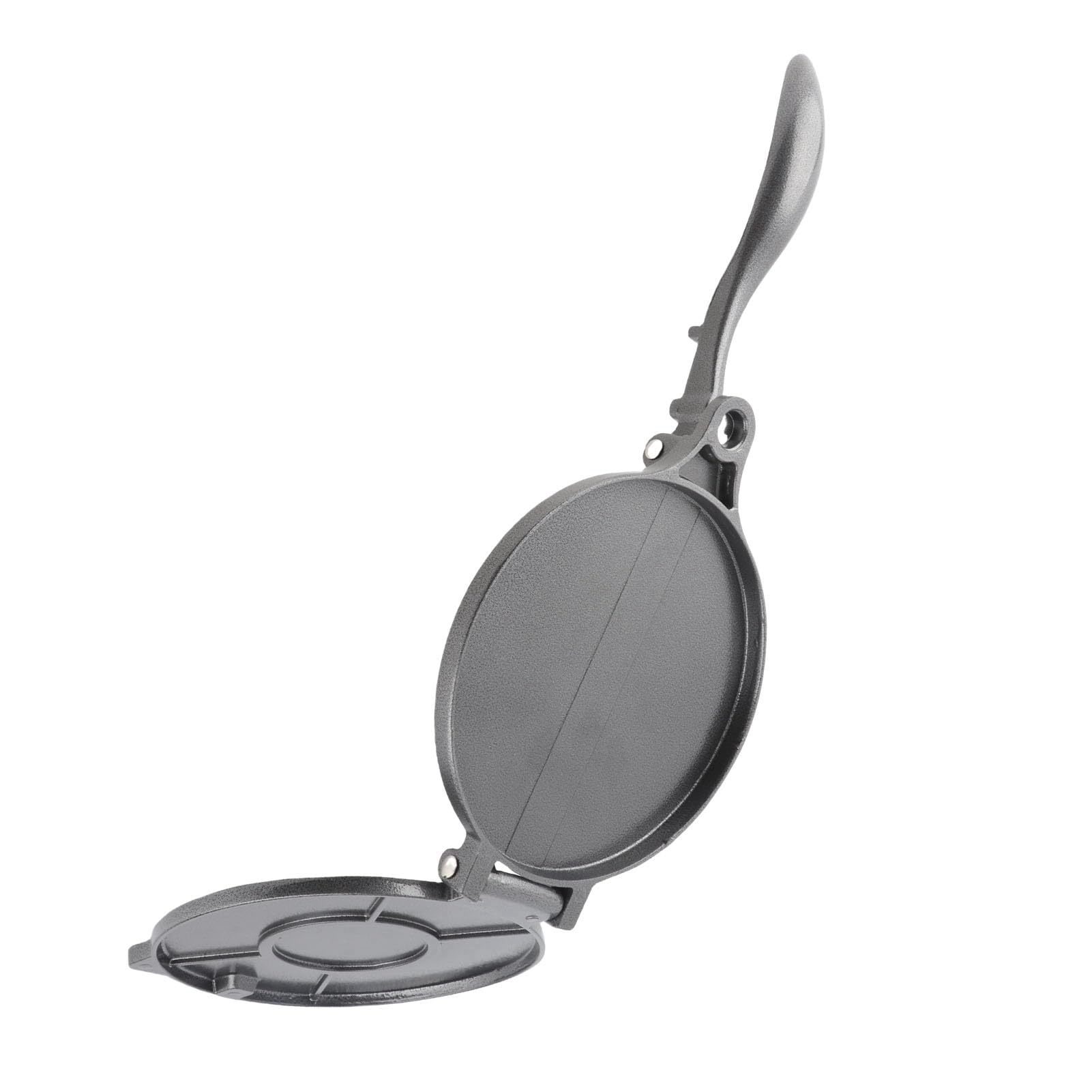 Aluminiowa Prasa do Tortilli do Chińskich Ciast, Ciastek, Prasa do Ciasta ze Stopu Aluminium do Robienia Pizzy Patty, Narzędzie do Prasowania (16 cm Czarny)